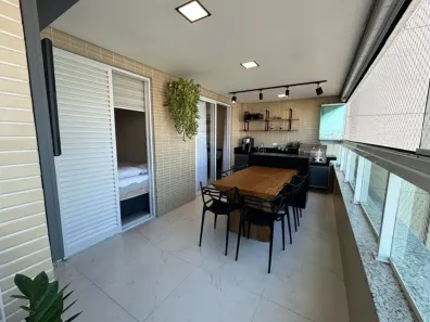 Apartamento com 3 Quartos à venda, 124m² no Canto do Forte, Praia Grande