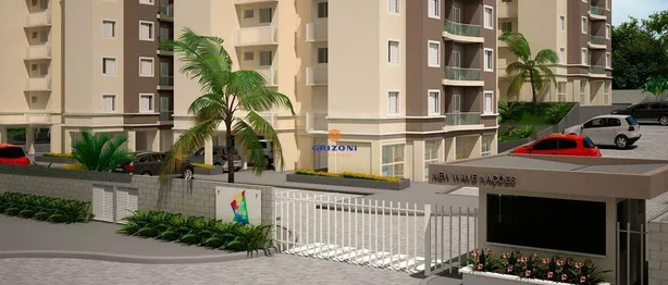 Apartamento com 2 Quartos à venda, 47m² no Jardim Contorno, Bauru