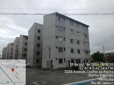 Apartamento com 2 Quartos à venda, 42m² no Rocha Sobrinho, Mesquita