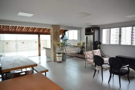 Apartamento com 3 Quartos à venda, 141m² no Campestre, Santo André