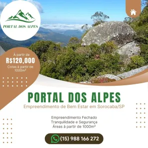 Lote/Terreno à venda, 1000m² no Alto da Boa Vista, Sorocaba