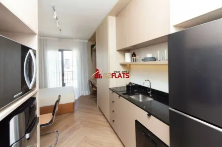 Apartamento com 1 Quarto para alugar, 29m² no Vila Nova Conceição, São Paulo