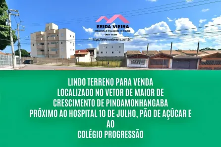 Lote/Terreno à venda, 428m² no Alto do Cardoso, Pindamonhangaba