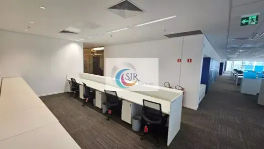 Sala Comercial para alugar, 882m² no Vila São Francisco (Zona Sul), São Paulo