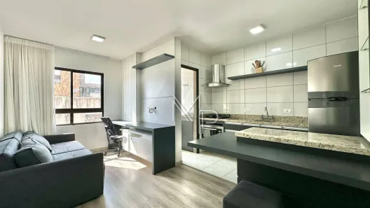 Apartamento com 1 Quarto para alugar, 35m² no Lindóia, Curitiba