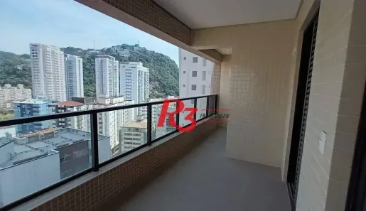 Apartamento com 2 Quartos à venda, 75m² no José Menino, Santos