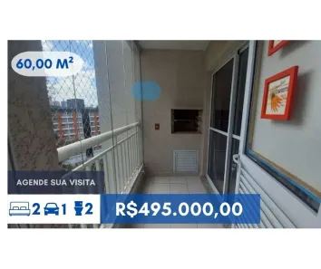 Apartamento com 2 Quartos à venda, 60m² no Jardim das Vertentes, São Paulo