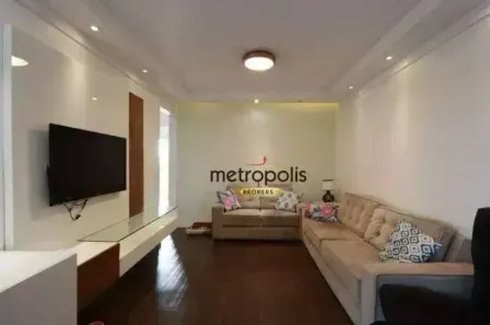 Apartamento com 3 Quartos à venda, 90m² no Campestre, Santo André
