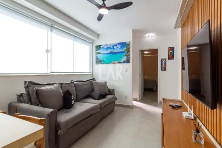 Apartamento com 1 Quarto para alugar, 42m² no Barro Preto, Belo Horizonte