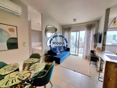 Apartamento com 1 Quarto para alugar, 56m² no Boqueirão, Santos