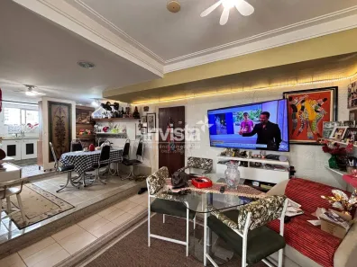 Apartamento com 2 Quartos à venda, 52m² no Gonzaga, Santos