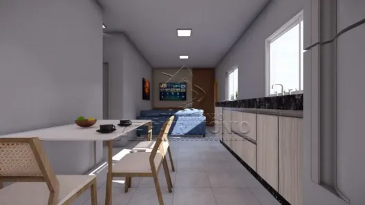 Casa de Condomínio com 2 Quartos à venda, 52m² no Quintais do Imperador, Sorocaba