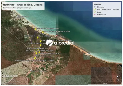 Lote/Terreno à venda, 560000m² no Aracati, Aracati