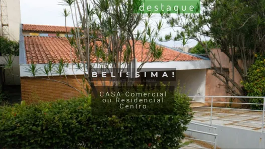 Casa com 3 Quartos para alugar, 322m² no Centro, Jundiaí
