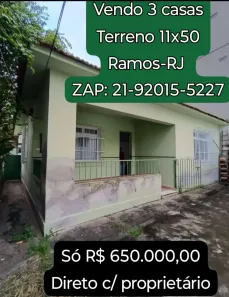 Casa com 6 Quartos à venda, 550m² no Ramos, Rio de Janeiro