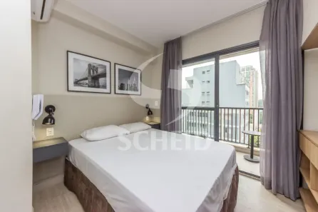 Flat com 1 Quarto à venda, 22m² no Jardim das Acácias, São Paulo