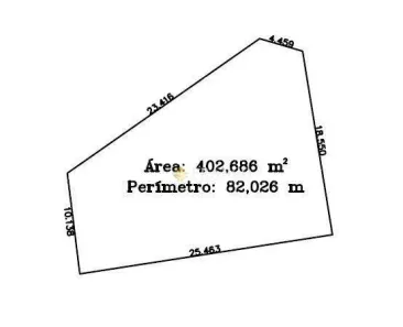 Lote/Terreno à venda, 403m² no Jardim das Nações, Taubaté