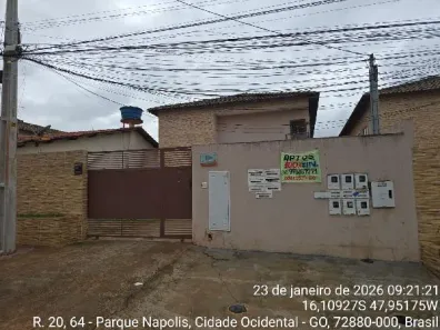 Apartamento com 2 Quartos à venda, 51m² no Parque Nápolis A, Cidade Ocidental