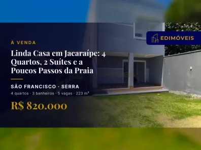 Casa com 4 Quartos à venda, 223m² no São Francisco, Serra