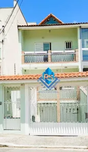 Sobrado com 4 Quartos à venda, 392m² no Vila Scarpelli, Santo André