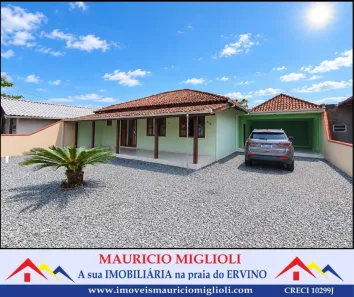 Casa com 2 Quartos à venda, 133m² no Praia do Ervino, São Francisco do Sul
