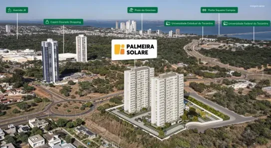Apartamento com 2 Quartos à venda, 44m² no Plano Diretor Norte, Palmas