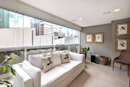 Flat com 1 Quarto para venda ou aluguel, 54m² no Vila Nova Conceição, São Paulo