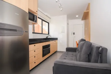 Apartamento com 1 Quarto para alugar, 24m² no Novo Mundo, Curitiba