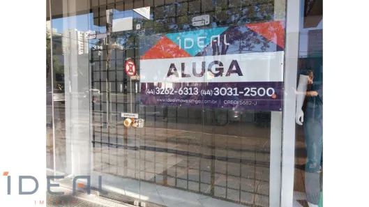 Sala Comercial com 1 Quarto para alugar, 35m² no Zona 01, Maringá