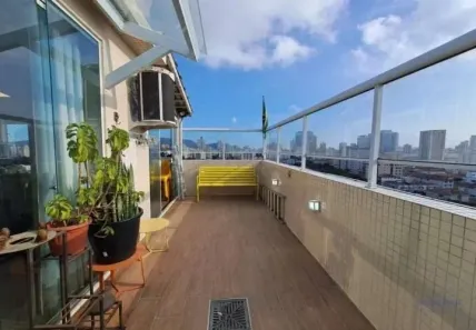 Apartamento com 2 Quartos à venda, 111m² no Estuário, Santos