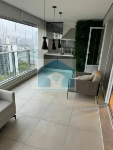 Apartamento com 3 Quartos para alugar, 132m² no Vila Gertrudes, São Paulo