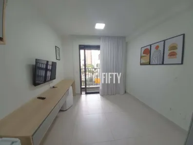 Apartamento com 1 Quarto para alugar, 24m² no Brooklin Paulista, São Paulo
