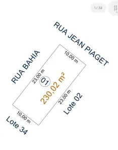 Lote/Terreno à venda, 230m² no Portal dos Cerrados / Loteamento Iracema, Uruçuí