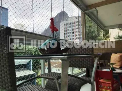 Apartamento com 4 Quartos à venda, 140m² no Humaitá, Rio de Janeiro