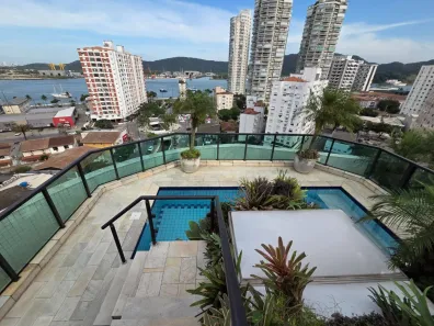 Cobertura com 6 Quartos à venda, 492m² no Ponta da Praia, Santos