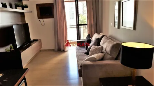 Flat com 1 Quarto para alugar, 45m² no Jardim Paulista, São Paulo