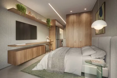 Apartamento com 1 Quarto à venda, 21m² no Barra Funda, São Paulo