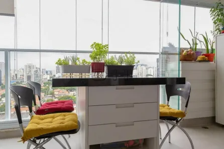 Apartamento com 1 Quarto à venda, 42m² no Cidade Monções, São Paulo