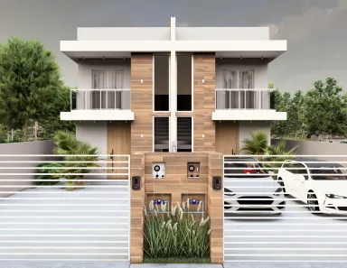 Sobrado com 3 Quartos à venda, 118m² no Nova Palhoça, Palhoça