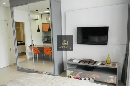 Flat com 1 Quarto para alugar, 40m² no Vila Olímpia, São Paulo