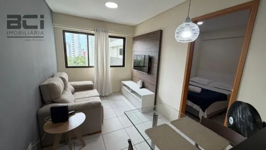 Flat com 1 Quarto para alugar, 30m² no Espinheiro, Recife