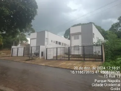 Apartamento com 3 Quartos à venda, 52m² no Parque Nápolis A, Cidade Ocidental