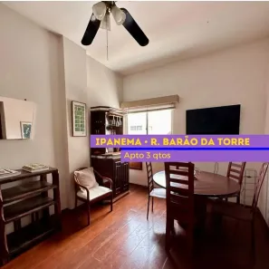 Apartamento com 3 Quartos à venda, 68m² no Ipanema, Rio de Janeiro