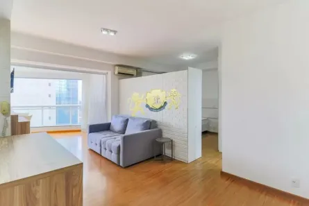 Flat com 1 Quarto à venda, 50m² no Cidade Monções, São Paulo