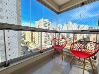Apartamento com 3 Quartos para alugar, 78m² no Jardim Goiás, Goiânia