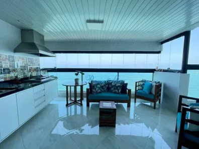 Apartamento com 3 Quartos para alugar, 186m² no Pitangueiras, Guarujá