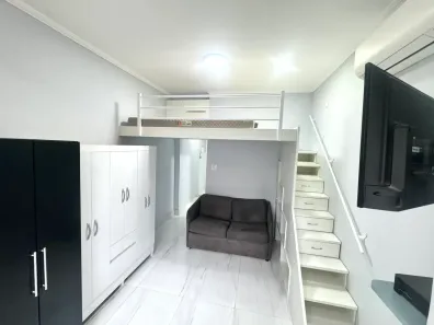 Apartamento com 1 Quarto para alugar, 50m² no Aparecida, Santos