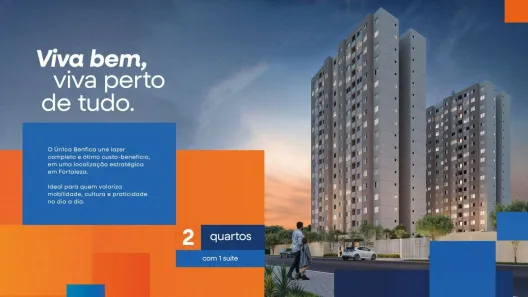Apartamento com 2 Quartos à venda, 47m² no Damas, Fortaleza