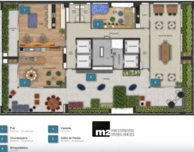Apartamento com 2 Quartos à venda, 65m² no Setor Marista, Goiânia