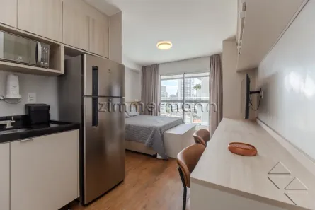 Flat com 1 Quarto para alugar, 29m² no Pinheiros, São Paulo